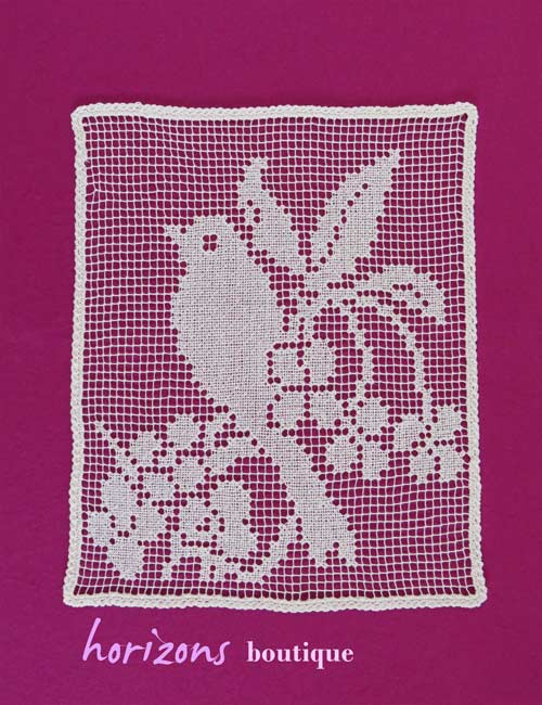 Dentelle - Napperon l'Oiseau