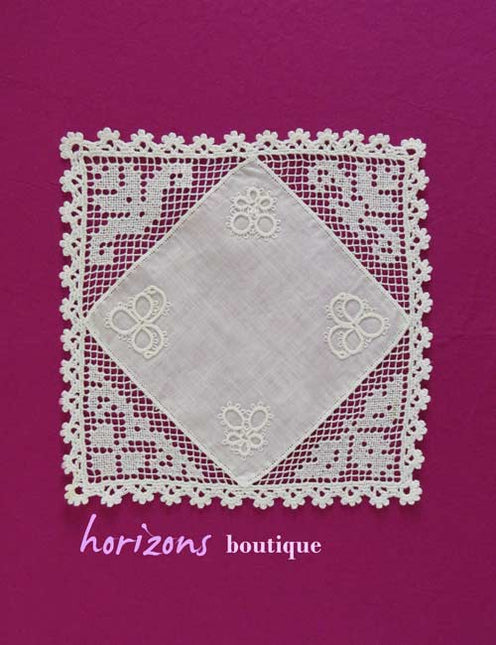 Dentelle - Carré Filet et Frivolité