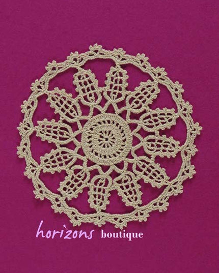 Dentelle - Napperon Rond Beige 18cm