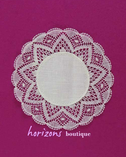 Dentelle - Rond Décoré 20cm