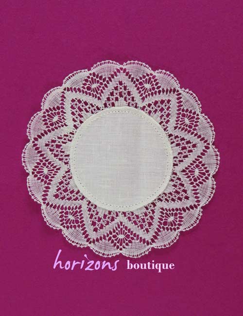 Dentelle - Rond Décoré 20cm