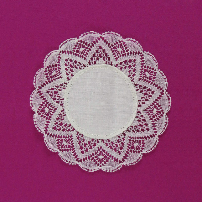 Spitze - Rundes Deko-Tischset 20cm
