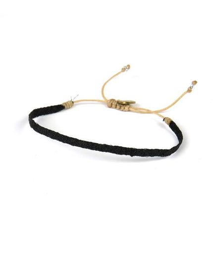 Bracelet Argentinas Fin Noir Twist - Guanabana