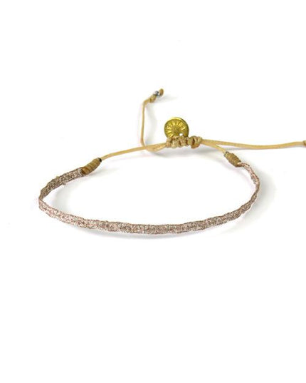 Bracelet Argentinas Fin Motif Bronze et Argent - Guanabana