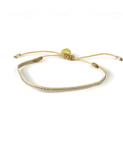 Bracelet Argentinas Fin Fil Bronze et Flèches Argent - Guanabana