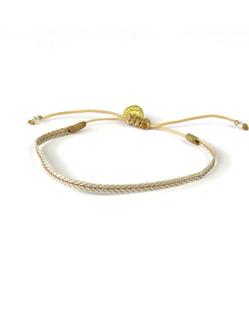 Bracelet Argentinas Fin Fil Bronze et Flèches Argent - Guanabana