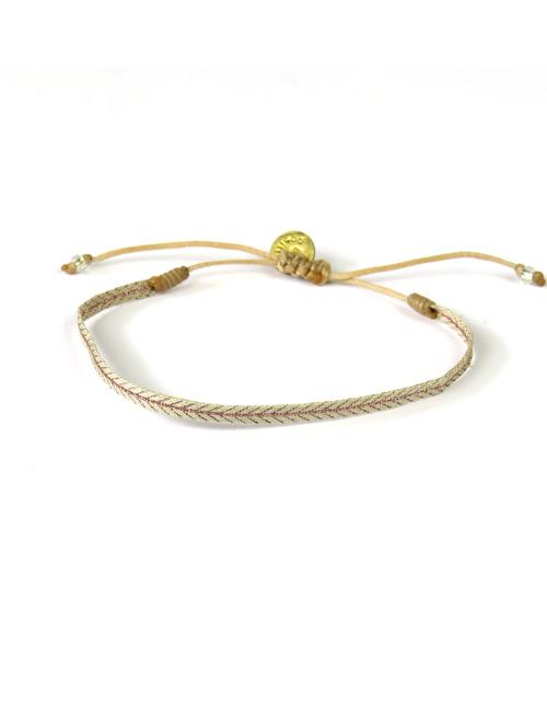 Bracelet Argentinas Fin Fil Bronze et Flèches Argent - Guanabana