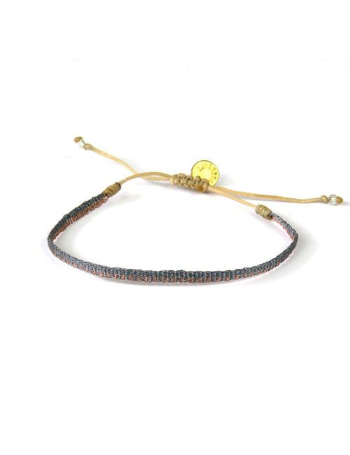 Bracelet Argentinas Fin Dégradé Bronze Gris - Guanabana