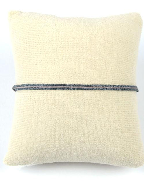 Bracelet Argentinas Fin Lignes Argent et Blanc - Guanabana