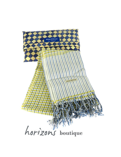 Le Krama Essentiel Sable avec fourre