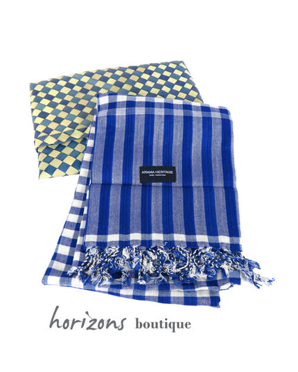 Le Grand Krama Azur avec fourre