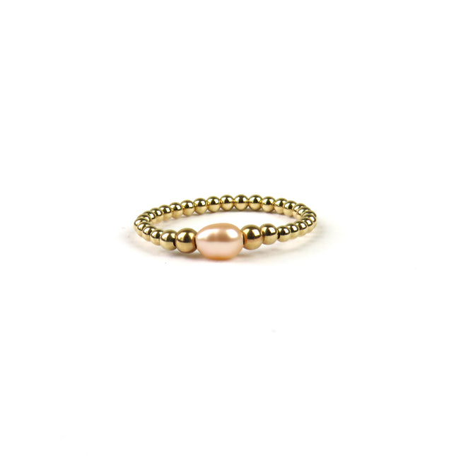 Bague de Billes Or ou Argent et Pierre - LeJu