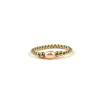 Bague de Billes Or ou Argent et Pierre - LeJu