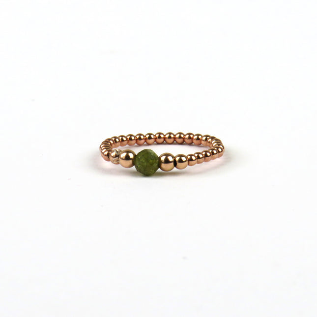 Bague de Billes Or ou Argent et Pierre - LeJu