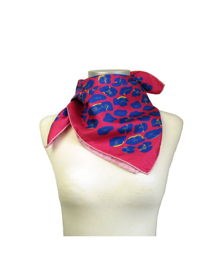 Foulard Léopard Fuchsia - AN-NEE