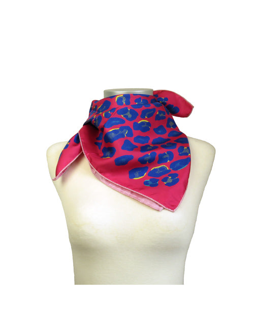 Foulard Léopard Fuchsia - AN-NEE
