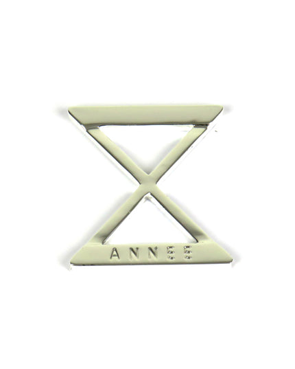 Anneau Foulard Sablier Silver - AN-NEE