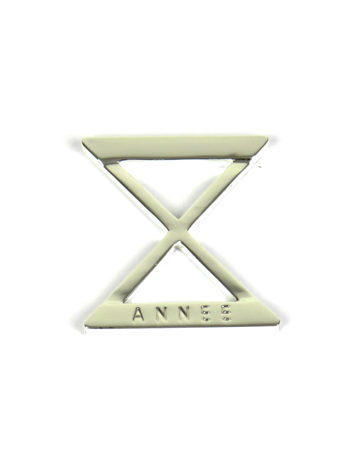 Anneau Foulard Sablier Silver - AN-NEE