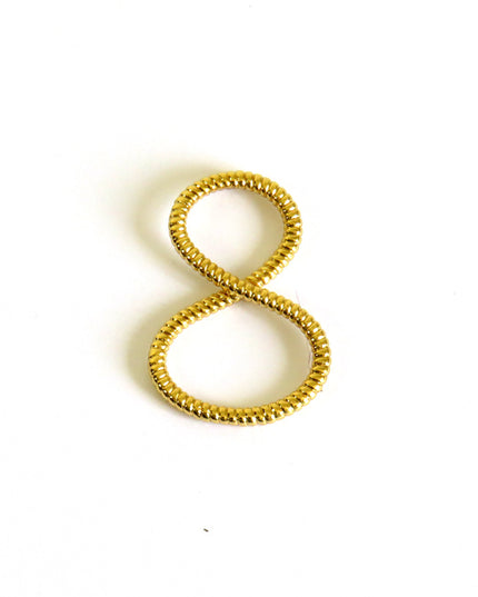 Anneau Foulard Corde Gold - AN-NEE