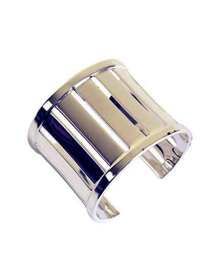 Grande Manchette Silver 5cm - AN-NEE