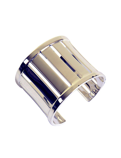 Grande Manchette Silver 5cm - AN-NEE