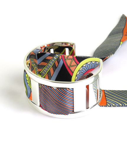 Moyenne Manchette Silver 3cm - AN-NEE