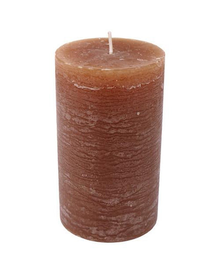 Bougie Rauhreif Caramel 70x120 mm - Herzog Kerzen