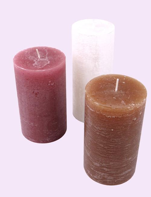 Bougie Rauhreif Flachkopf - Herzog Kerzen