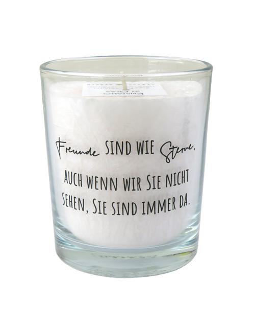Bougie Citation sur Verre "Tschuggen" T1 - Herzog Kerzen