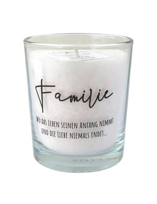 Bougie Citation sur Verre "Tschuggen" T10 - Herzog Kerzen