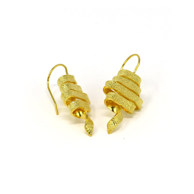 Boucles d'Oreilles Spirales Or - Catherine Bijoux
