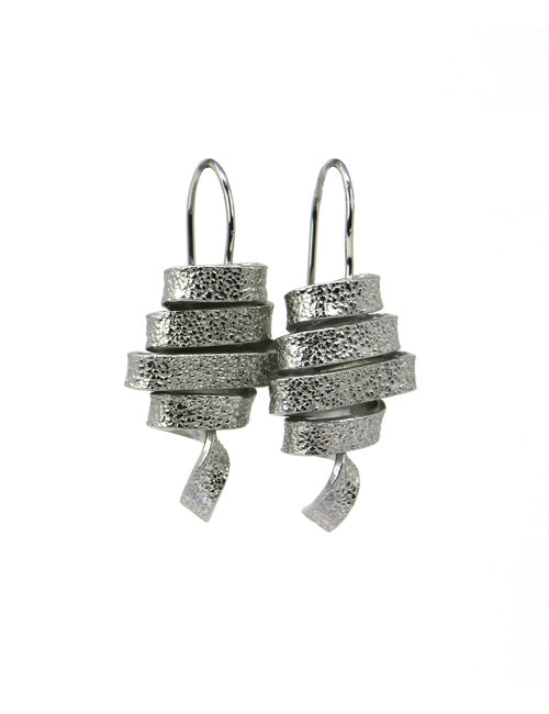 Boucles d'Oreilles Spirales Argent - Catherine Bijoux