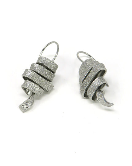 Boucles d'Oreilles Spirales Argent - Catherine Bijoux