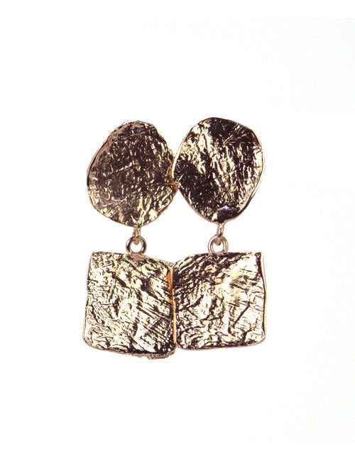 Boucles d'oreilles mix classique Or rose - Catherine Bijoux