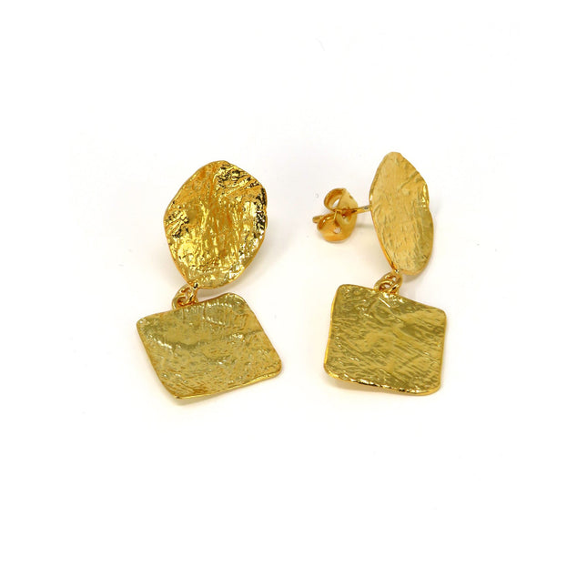 Boucles d'Oreilles Mix Classique Or - Catherine Bijoux