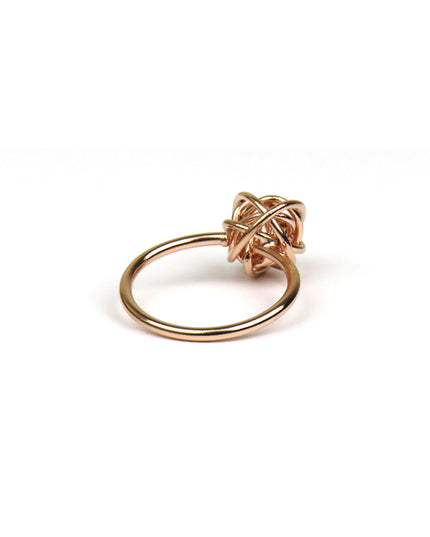 Bague planète simple Or rose - Catherine Bijoux