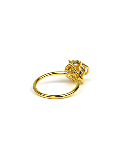 Bague planète simple Or - Catherine Bijoux