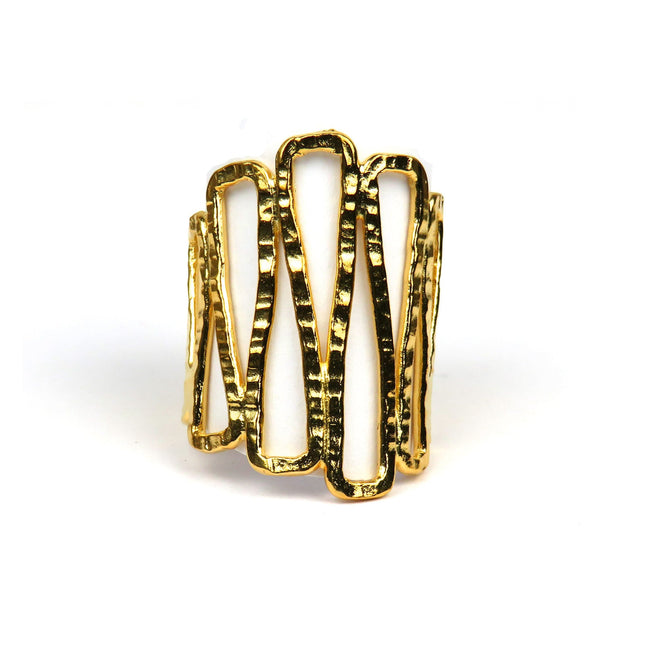 Bague en Vagues Or - Catherine Bijoux