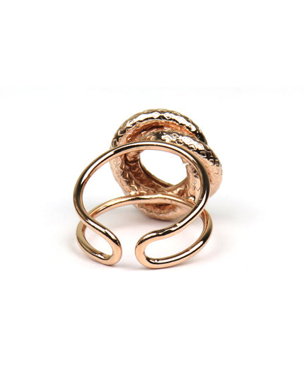 Bague nœud Or rose - Catherine Bijoux
