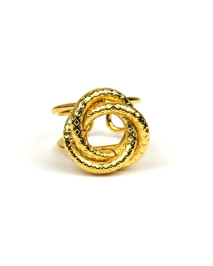 Bague nœud Or - Catherine Bijoux