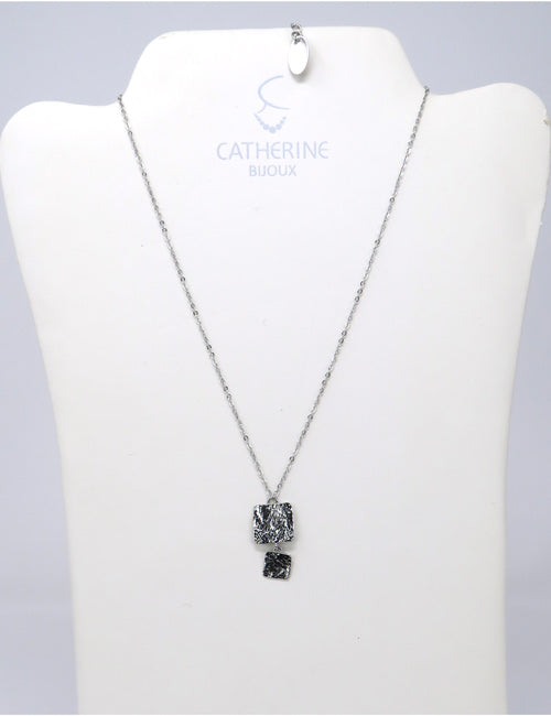 Collier Alcyone fin 2 écus Argent - Catherine Bijoux