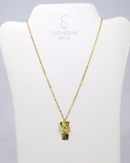 Collier Alcyone fin 2 écus Or - Catherine Bijoux