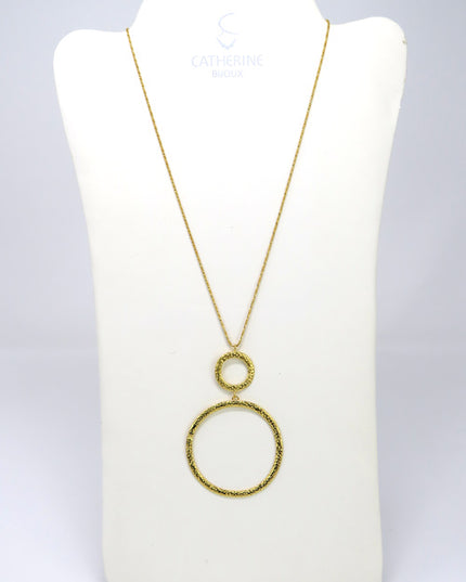 Long collier constellation Or - Catherine Bijoux