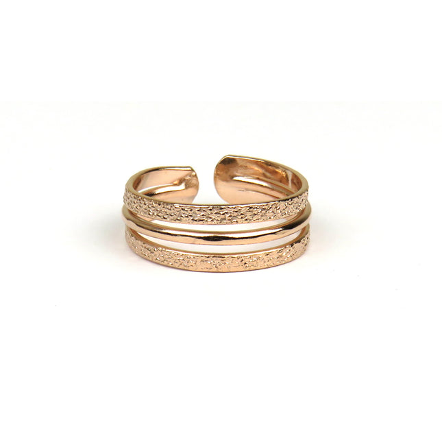 Bague 3 Anneaux Diversité - Catherine Bijoux