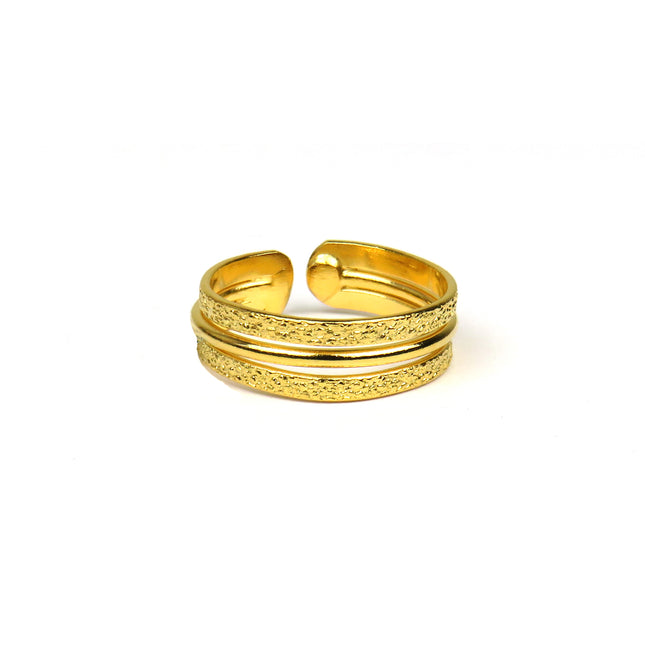 Bague 3 Anneaux Diversité - Catherine Bijoux