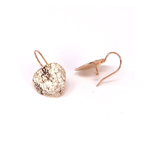 Boucles d'Oreilles Écu Rond - Catherine Bijoux