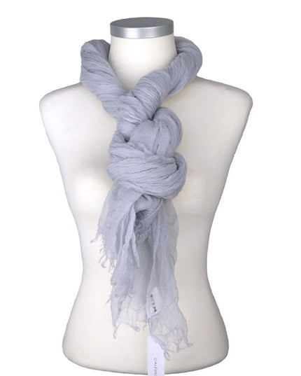 Étole Aérienne en Cachemire Lunar Rock - Caleido