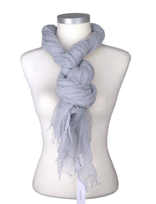 Étole Aérienne en Cachemire Lunar Rock - Caleido