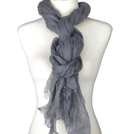 Étole Aérienne en Cachemire Frost Gray - Caleido