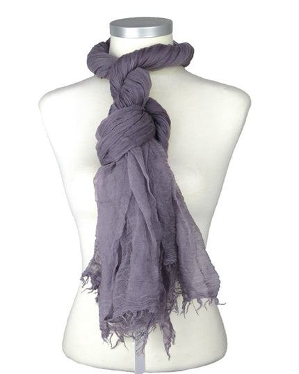 Étole Aérienne en Cachemire Gray Ridge - Caleido